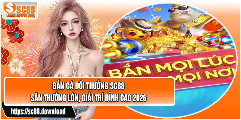 Bắn Cá Đổi Thưởng SC88 – Săn Thưởng Lớn, Giải Trí Đỉnh Cao 2026