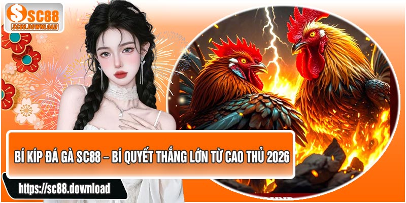 Bí Kíp Đá Gà SC88 – Bí Quyết Thắng Lớn Từ Cao Thủ 2026