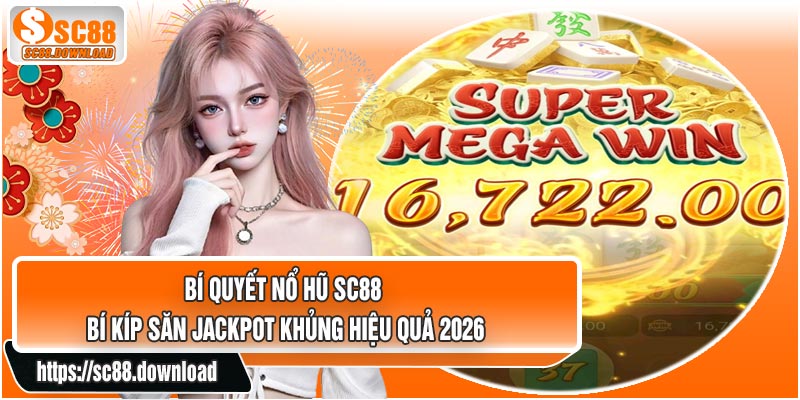 Bí Quyết Nổ Hũ SC88 – Bí Kíp Săn Jackpot Khủng Hiệu Quả 2026
