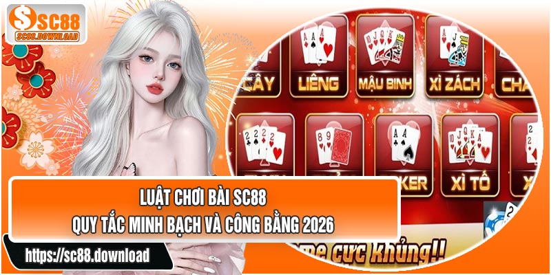 Luật Chơi Bài SC88 – Quy Tắc Minh Bạch Và Công Bằng 2026