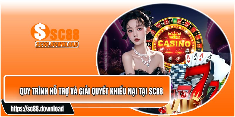 Quy Trình Hỗ Trợ Và Giải Quyết Khiếu Nại Tại SC88